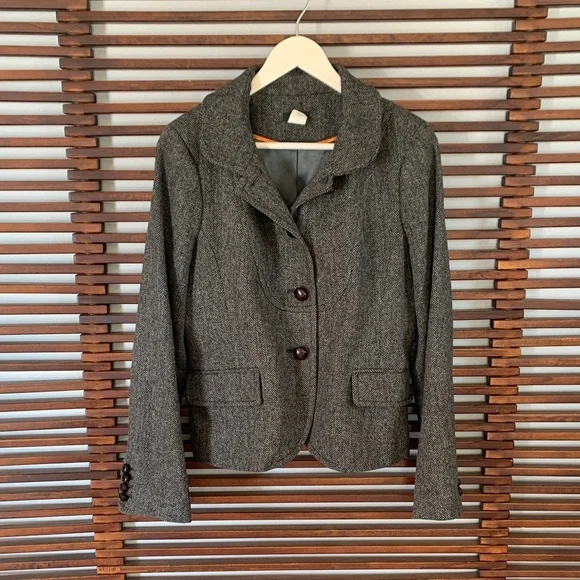 J. Crew Women's Tweed Blazer - Picture 1 of 7